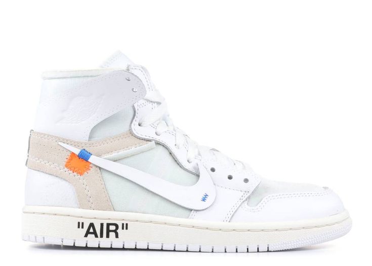 Jordan 1 Off White Kids, Luxury White Lace-up Jordan Shoes, Jordan 1 Taxi White Laces, Luxury High-top Air Jordan 4 With White Sole, Jordans X Off White, White Mid Jordans, Air Jordan 1 Retro High Og Starfish, White Sneakers Air Jordan, Air Jordan 1 Retro High Og Bleached Coral