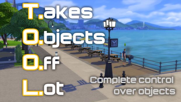 there is a video game called takers objects off the lot, complete control over objects