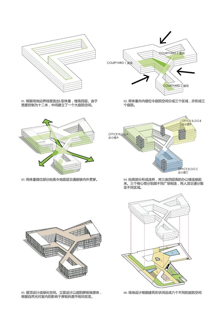 an architectural diagram shows the various parts of a building and how they are used to make it