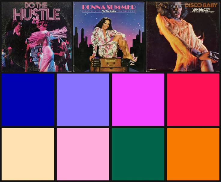 the color scheme for this album shows different colors