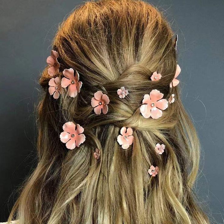 PRICES MAY VARY. ❆Color:White, Pink, Yellow ✿Material:Alloy ❁Size: 1.3CM, 2.5CM(diameter of flower) Please refer to pic 2, 3,4 for the hair pins. Two 2.5CM and three 1.3CM hair pins(Pack of 5) ✺Suitable places: daily wear, wedding, beach, party, Halloween, Christmas. Different styles can be match with a wide variety of clothes and occassions. ❀Customer Service: 100% brand new. If you have any questions about the product, please feel free to contact us.  ✿ABOUT OUR ITEM✿ 
 
Beautiful and fashion! Pink Flower Hair Clip, Metal Hair Accessories, Pink Flower Hair, Floral Hair Clip, Rhinestone Hair Pin, Bridal Wedding Hair, Bridal Hair Clip, Bridal Hair Flowers, Pearl Hair Pins