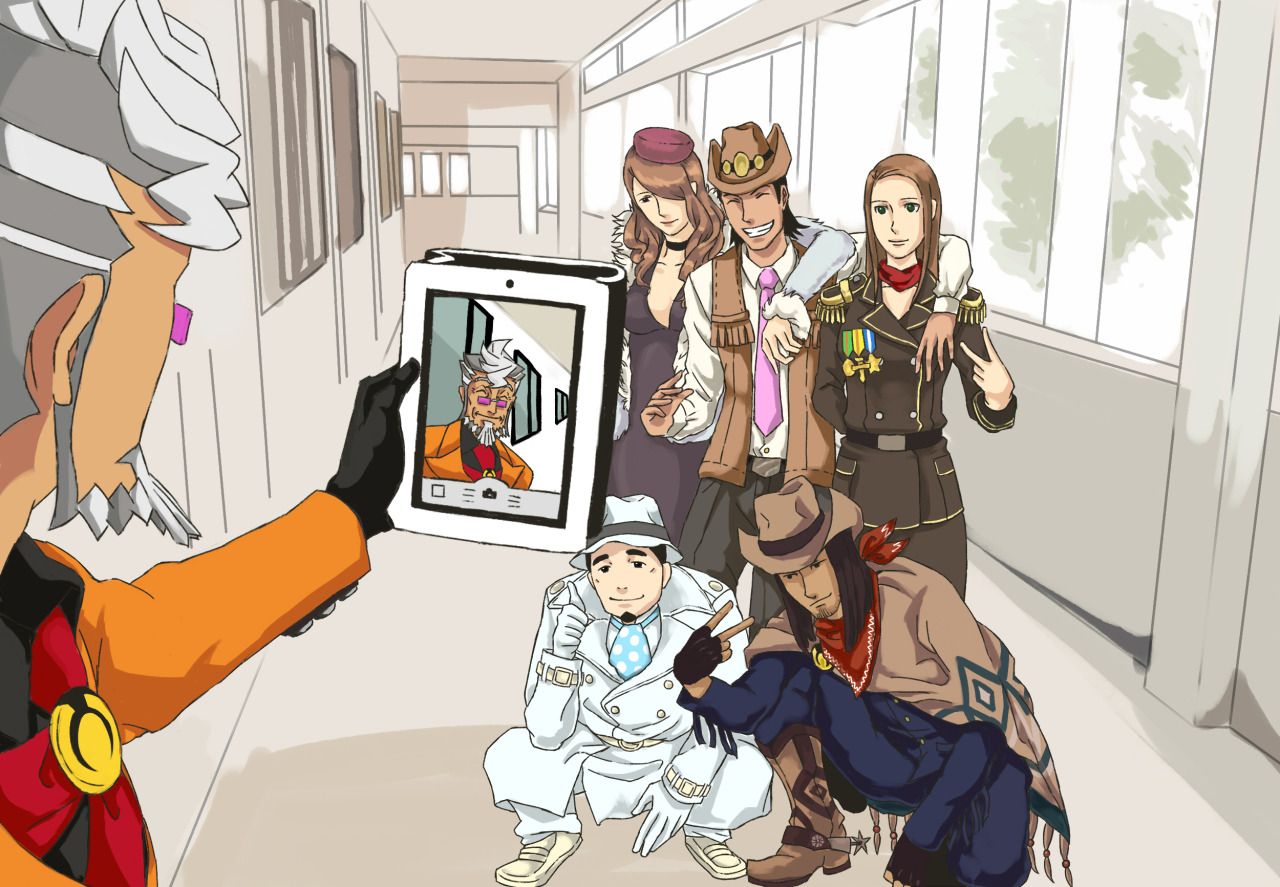 From My Head Tomatoes Phoenix Wright Ace Apollo Justice