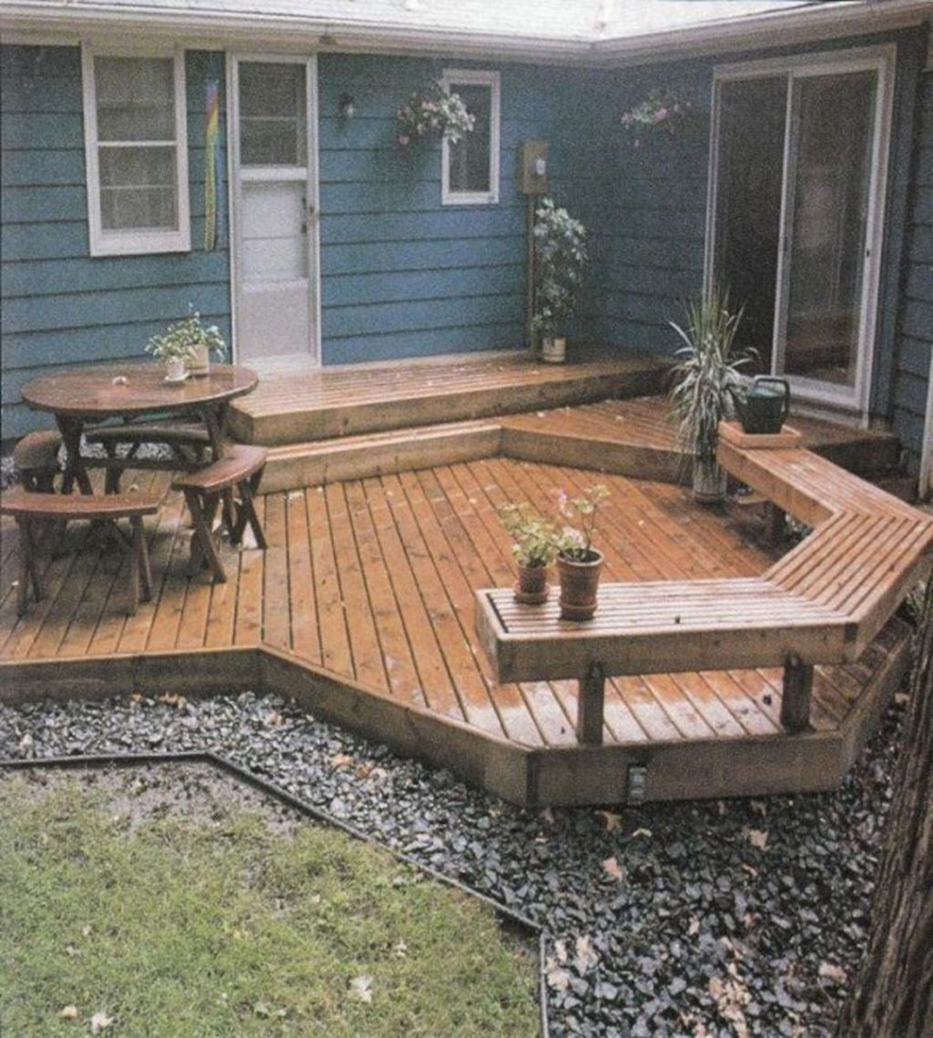 Top 25 Small Wooden Deck Remodel Ideas With Photos DECOREDO Small