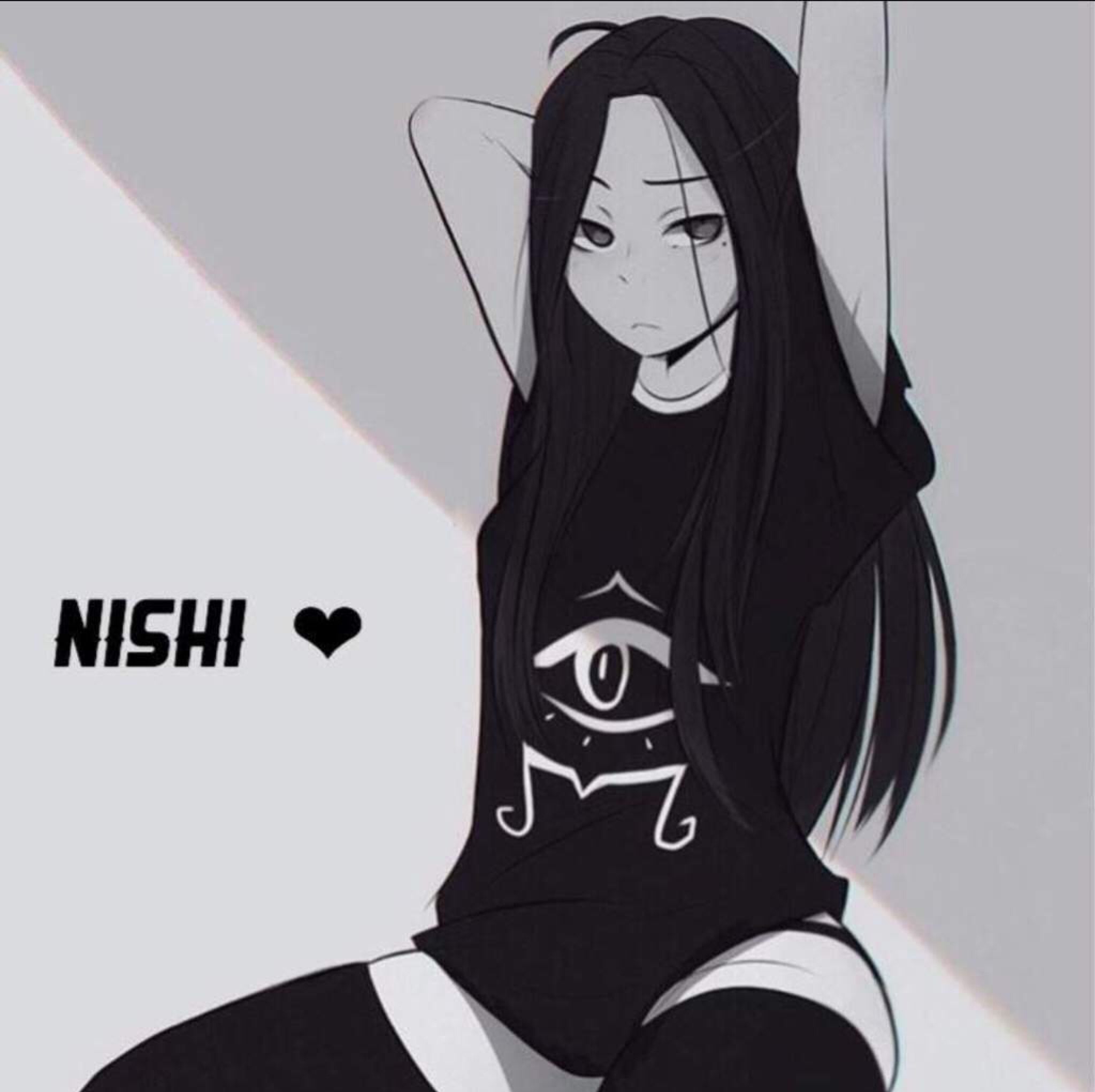 Anime Girl Pfp Aesthetic Black And White