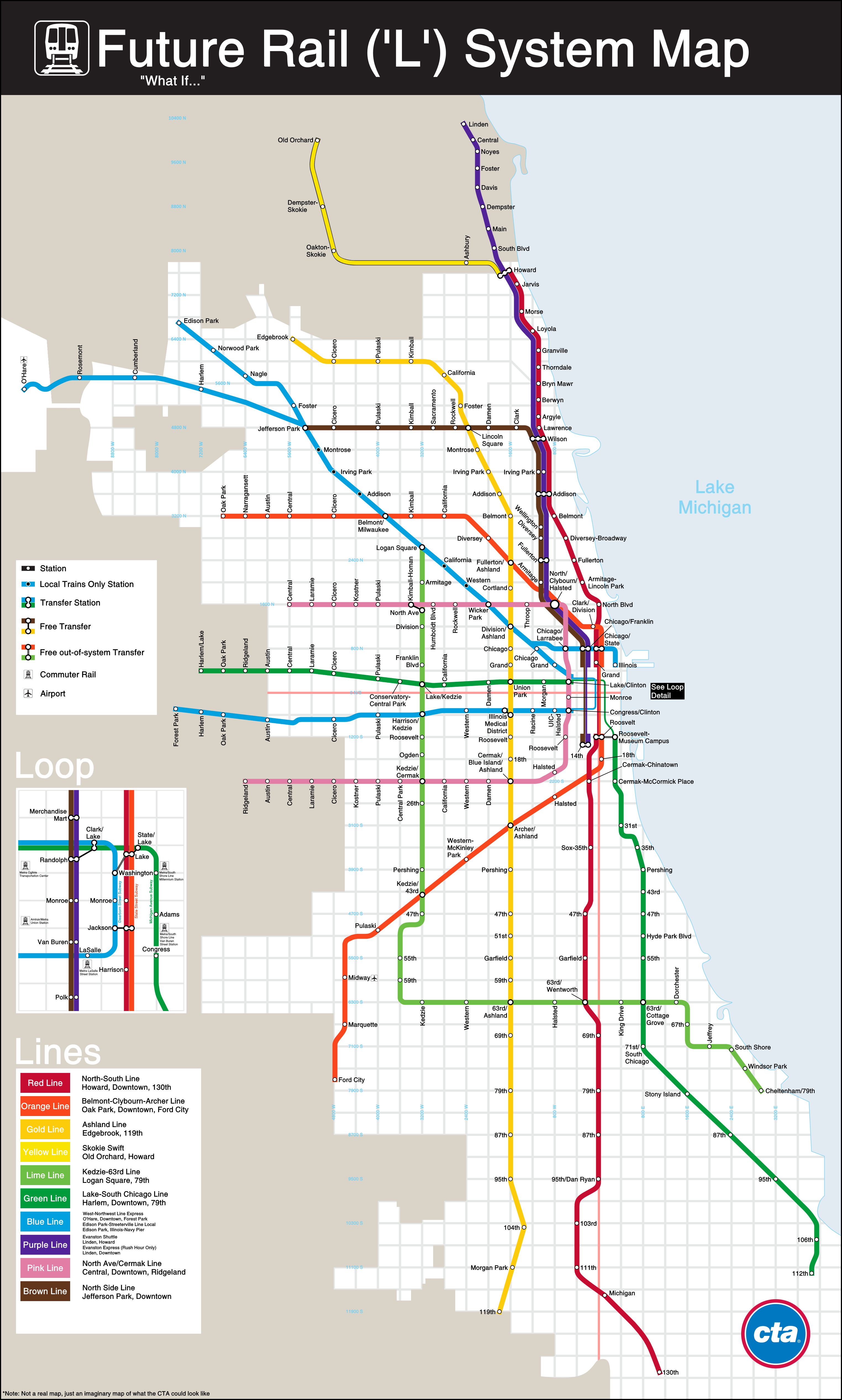 Chicago Subway Map Pdf