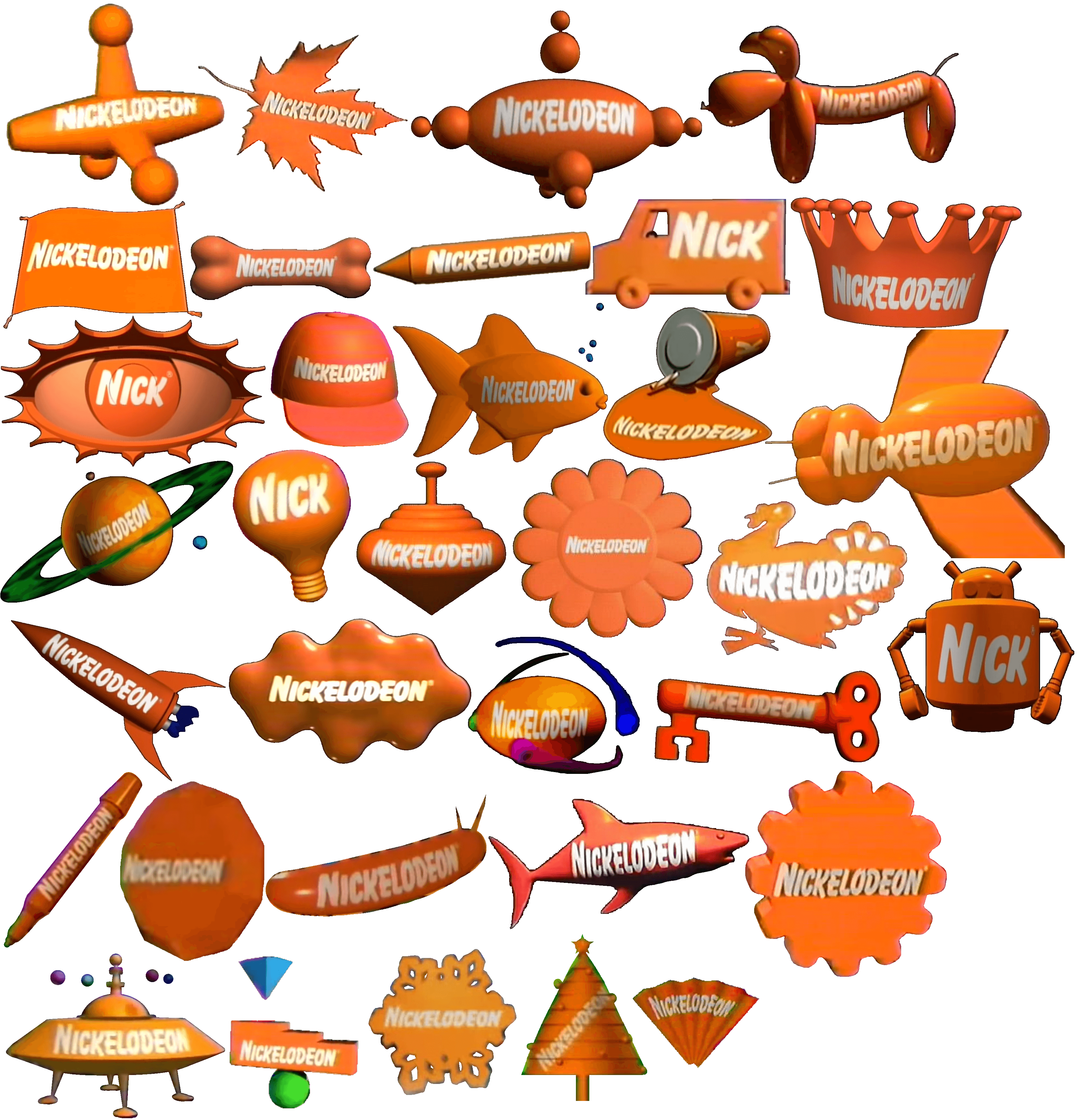 Nickelodeon Logos Retronickelodeon - Gambaran