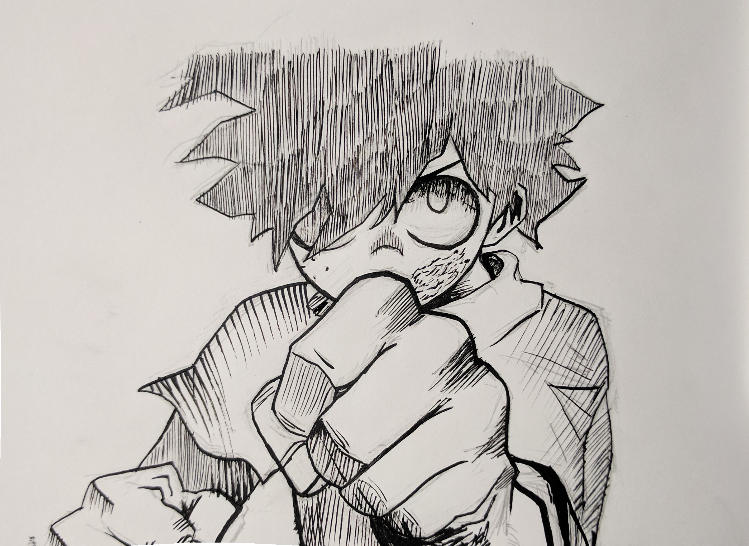 How To Draw Anime Deku - Ultralight RadioDxer