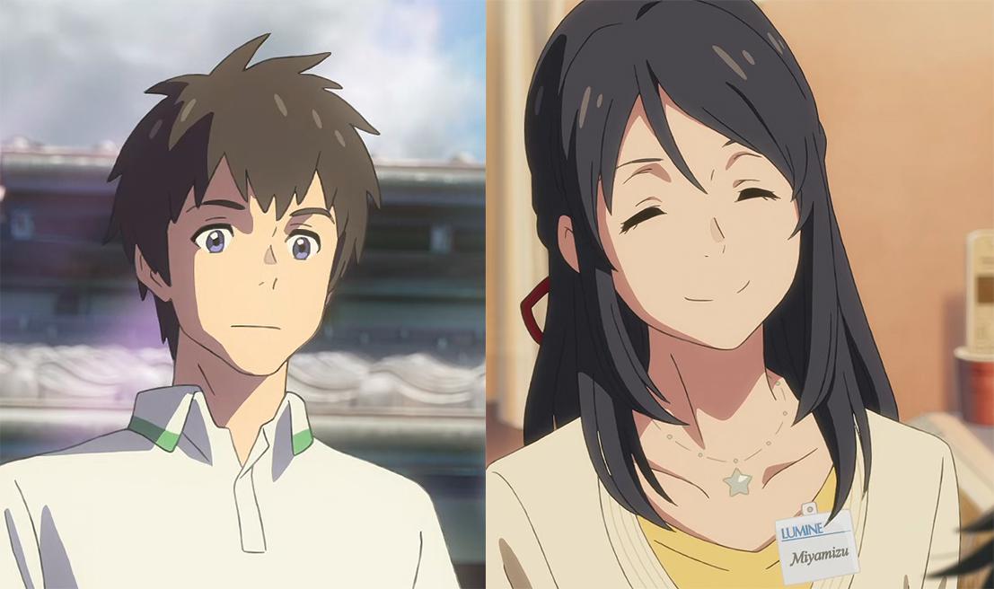 Your Name Characters Graphic Taki Tachibana Anime Mit - vrogue.co