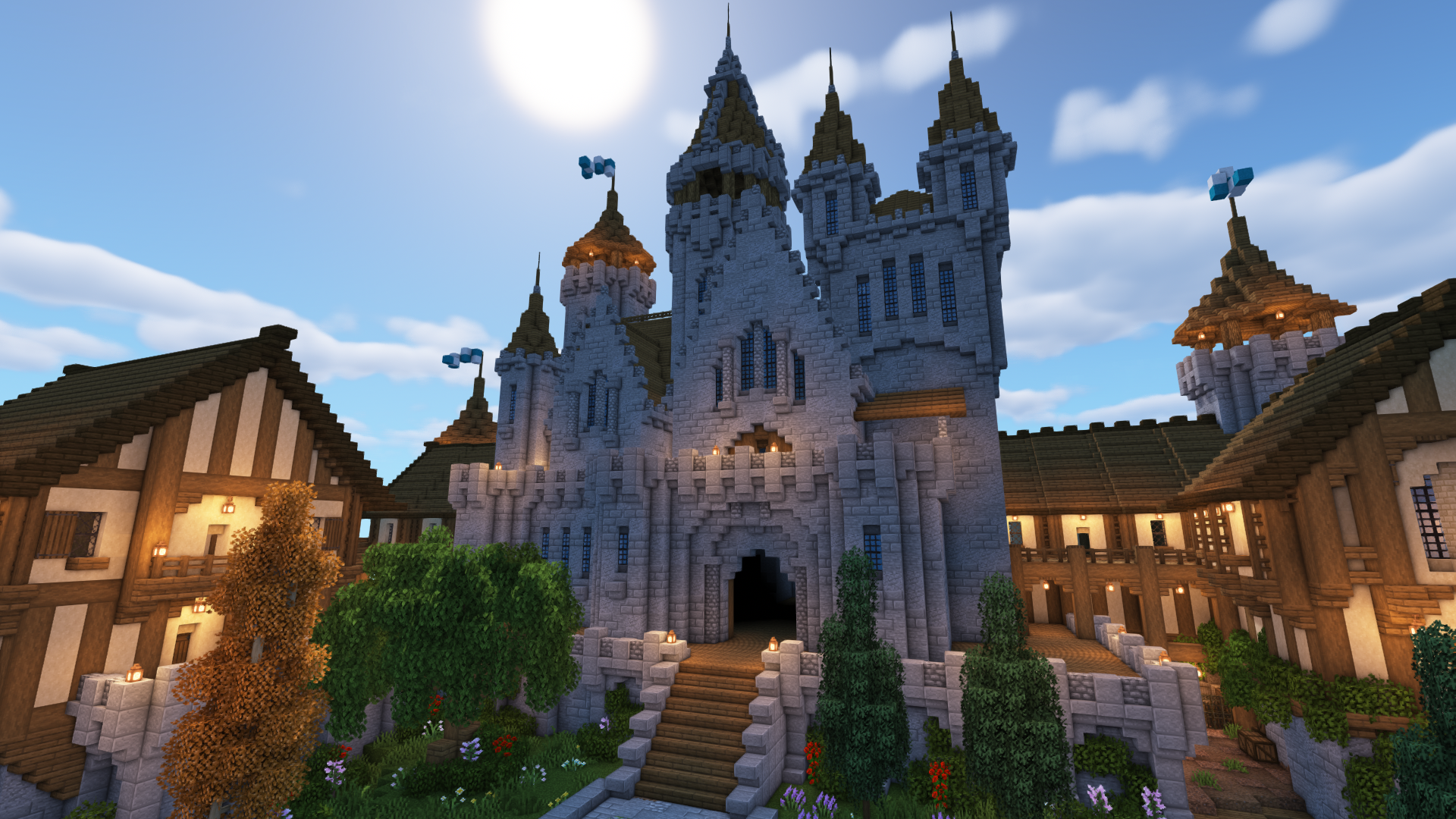 Minecraft 1.8 castle map - singret