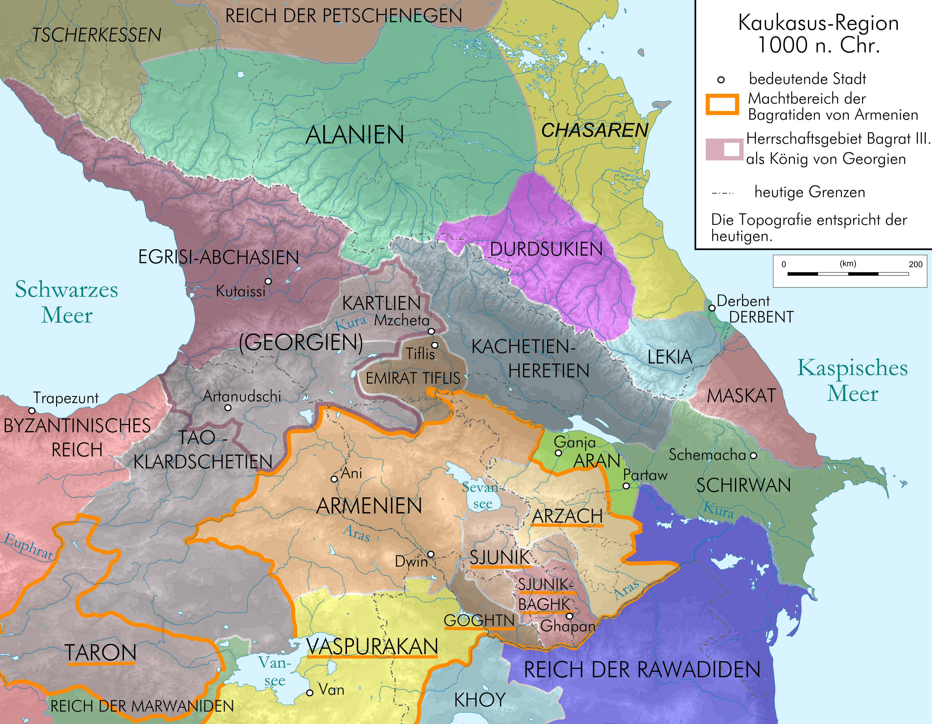 Armenian Language Map