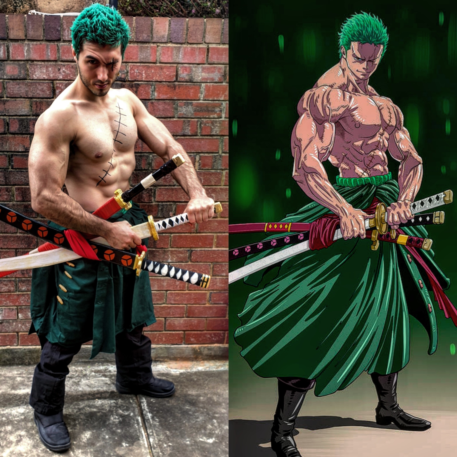 One Piece Zoro Cosplay