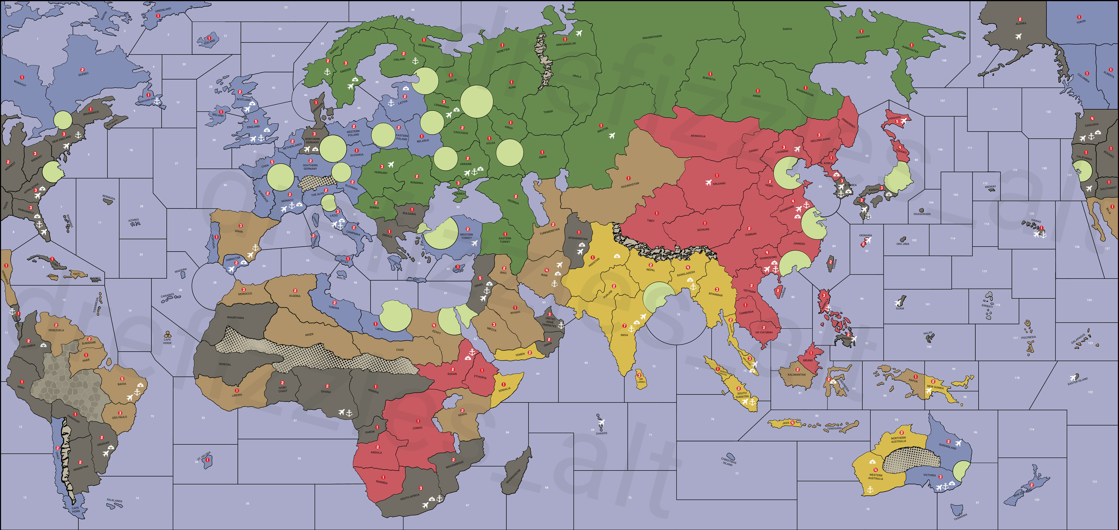 Axis And Allies Europe Map