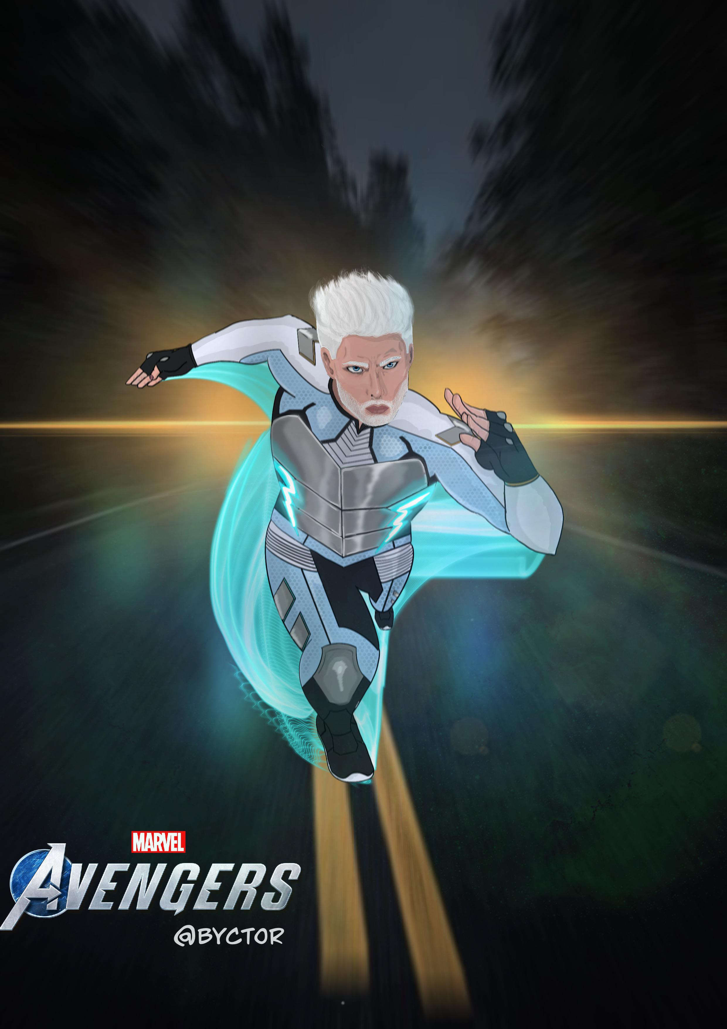 Avengers Age Of Ultron Concept Art Quicksilver