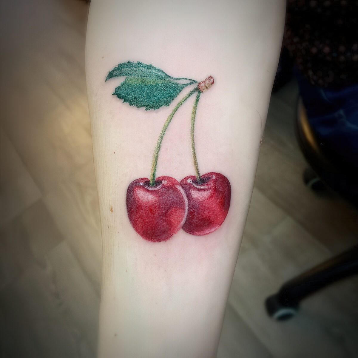 18 Gorgeous Cherry Tattoos For Ladies  Styleoholic