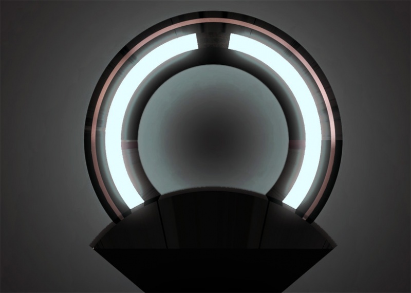 Tron Ring Lamp