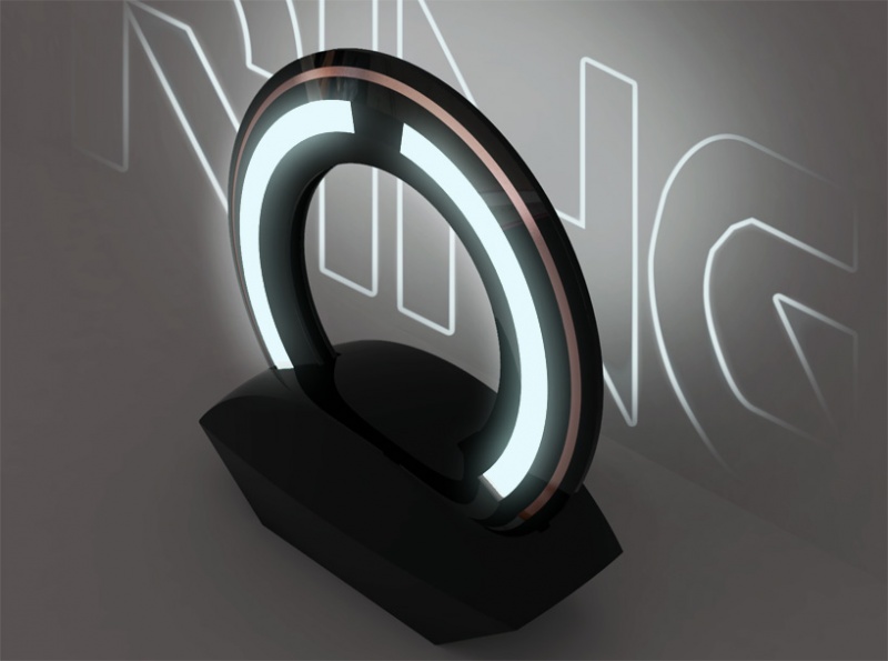 Tron Ring Lamp