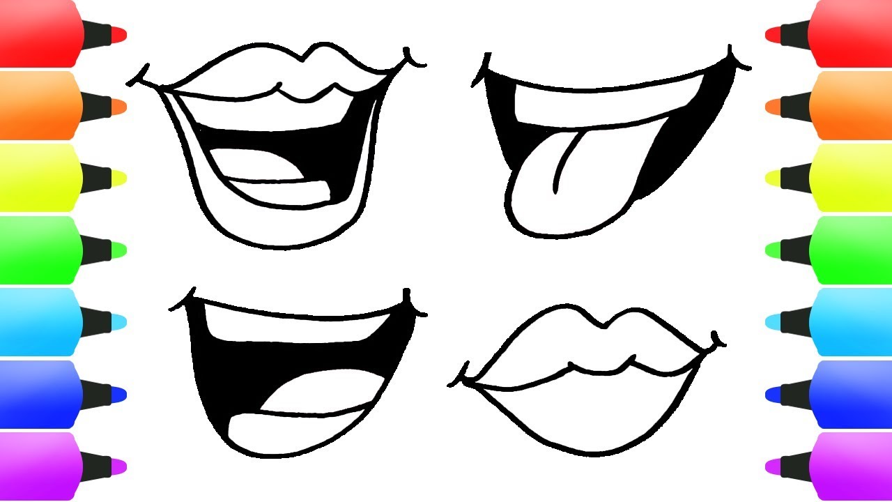 Featured image of post Lips Cartoon Easy Download and use them in your website document or presentation