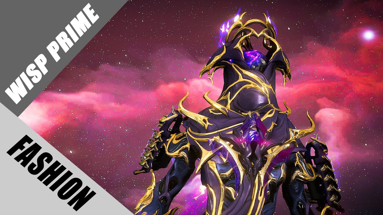 Warframe | Fashion Frame | Wisp Prime : Coven of the Dark Star - YouTube