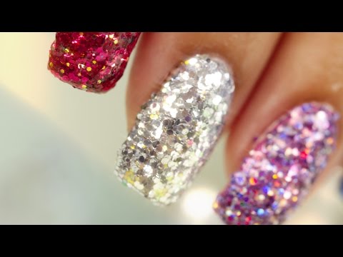 Full Nail Glitter - Nail Art