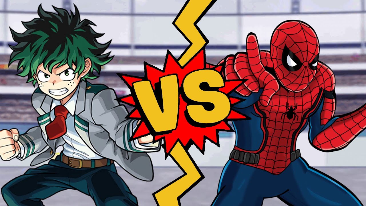 .. Battles | Izuku Midoriya (Deku) vs Spider-Man | Boku no Hero  Academia vs Spider-Man - YouTube