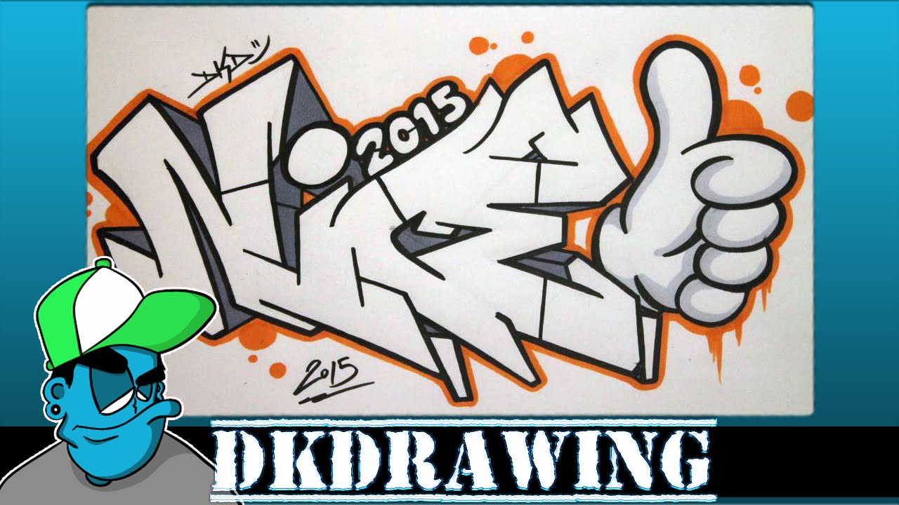 How To Draw Graffiti Names