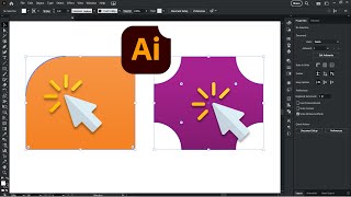 Editing Shape Corners in Illustrator | Beginners Tutorial