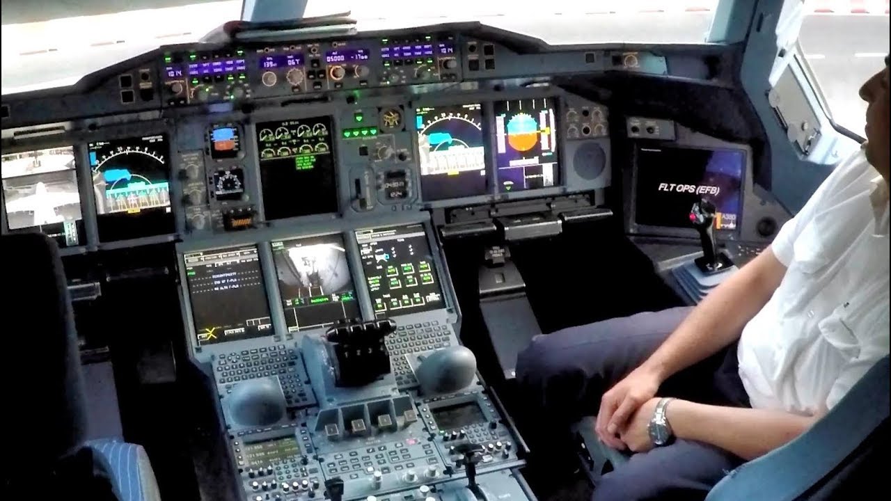 Airbus A380 Cockpit