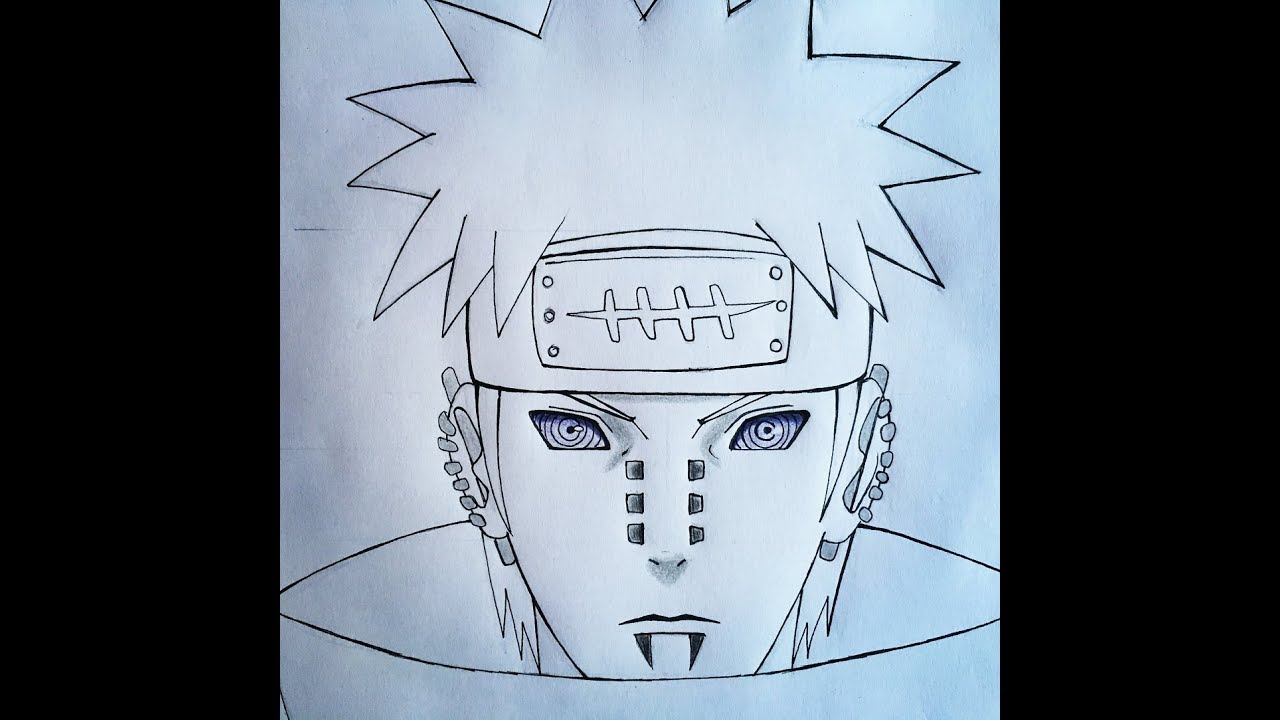 Pain Naruto Drawing