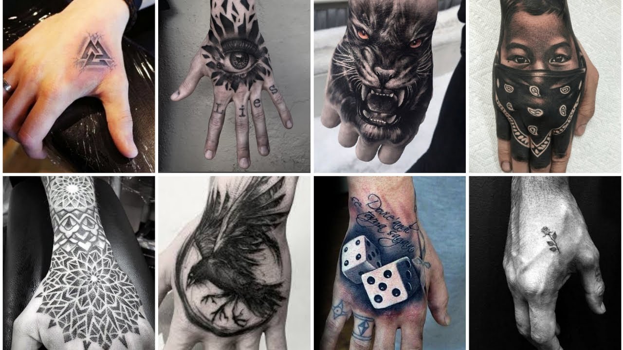 40 Unique Looks Hand Tattoos For Men