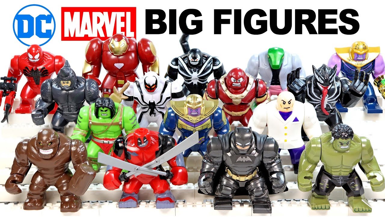 Venom Rare Lego Moc Toys Big Figures Venom Thanos Hulk Iron Man | My ...