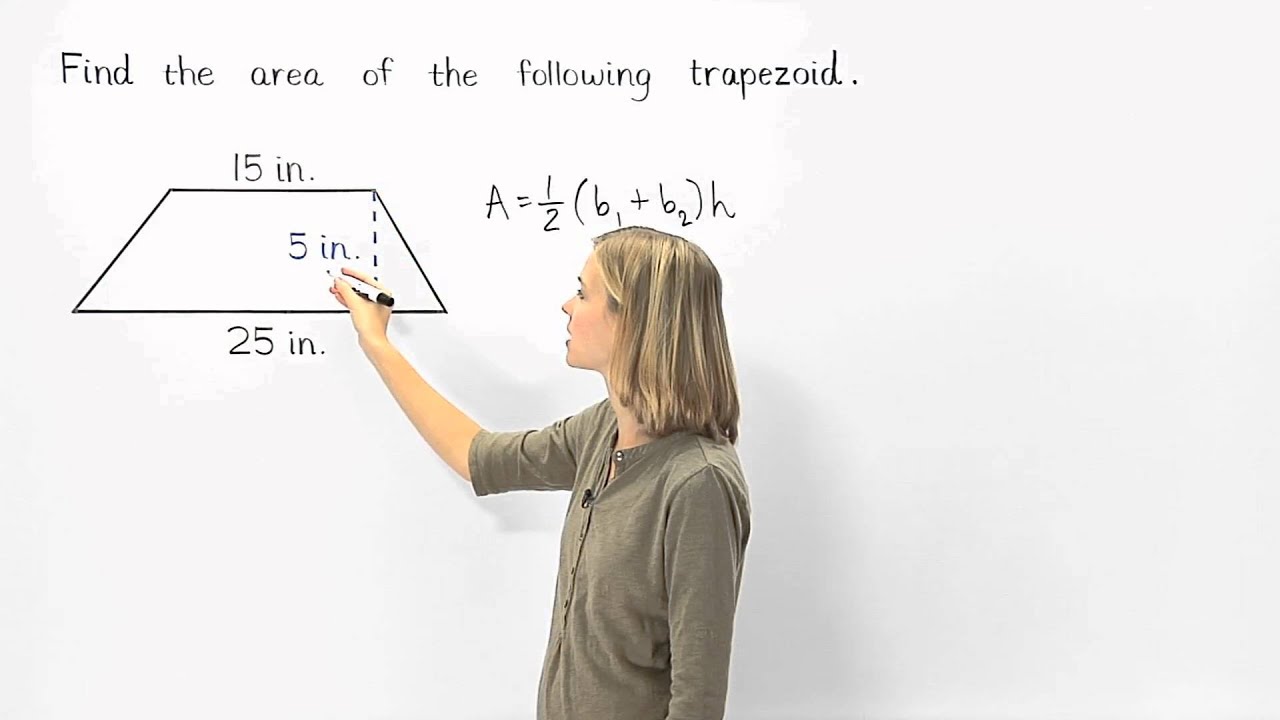 Area of a Trapezoid  MathHelp.com