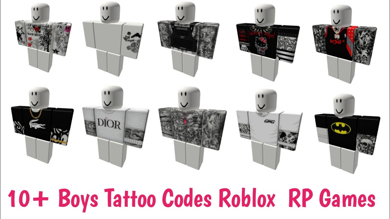 Discover more than 59 tattoo shirt roblox id best - vova.edu.vn