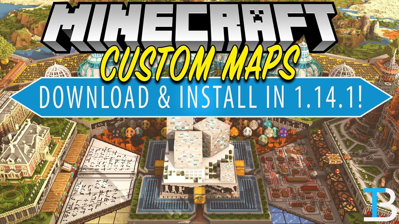 How To Download Install Custom Maps In Minecraft 1141