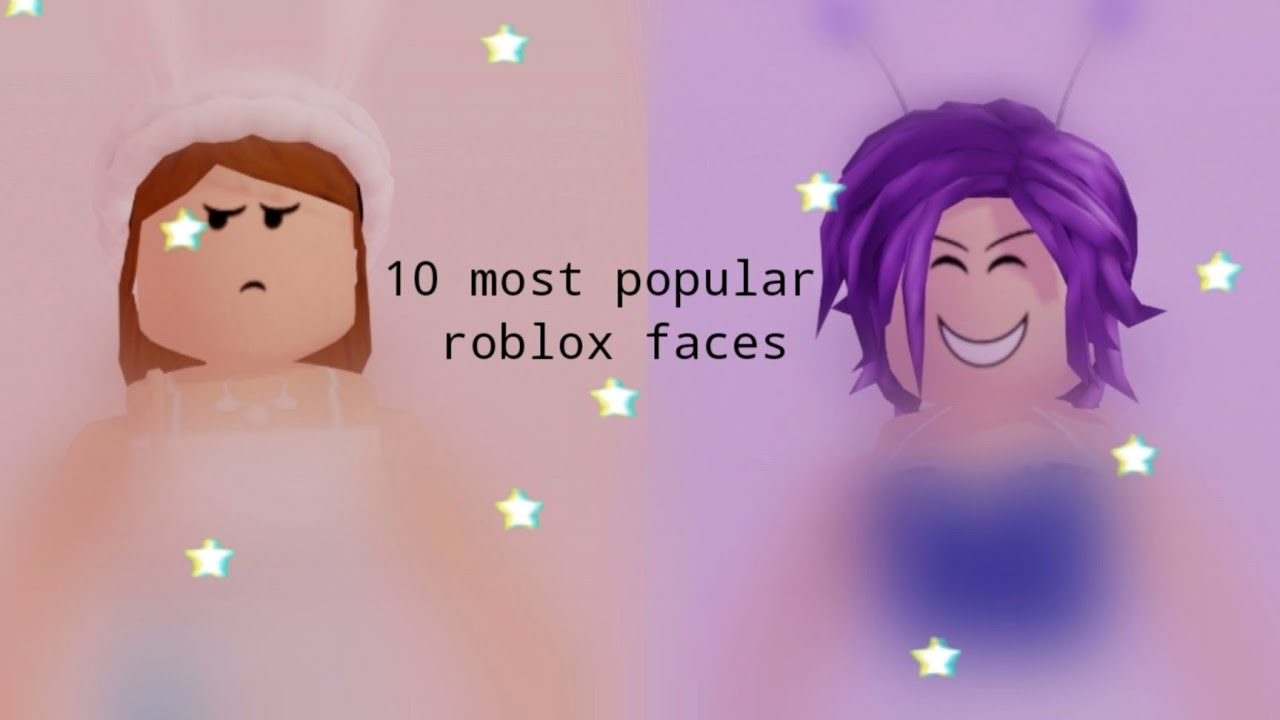 Roblox Faces With Names