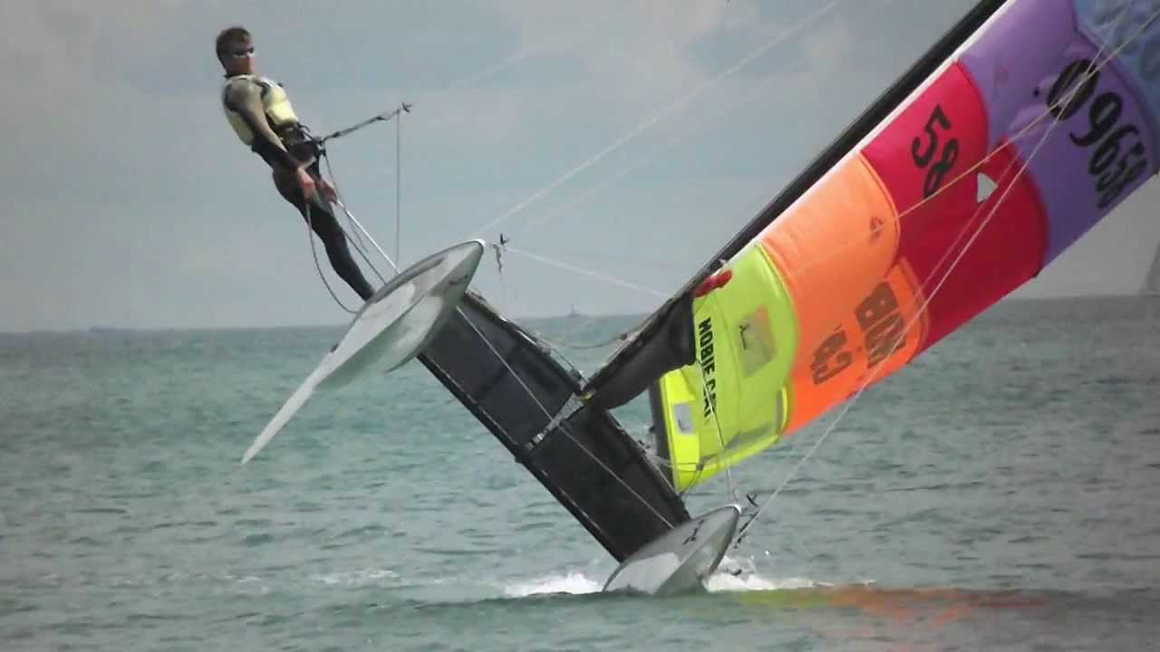 Hobie Cat 16 de Charles Août 2013 - YouTube