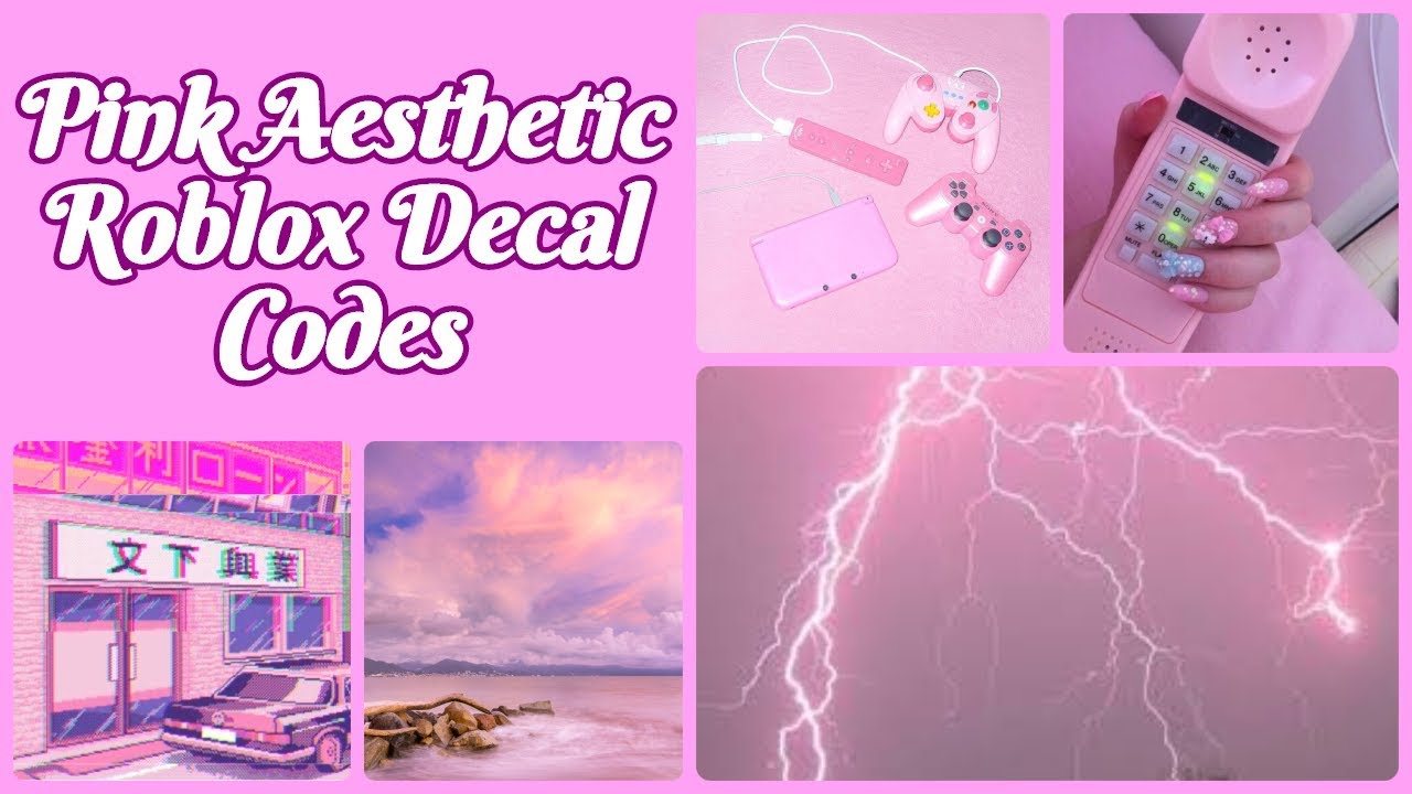 Pink Aesthetic Roblox Wallpaper Id Pink Aesthetic Decal Id S Roblox ...