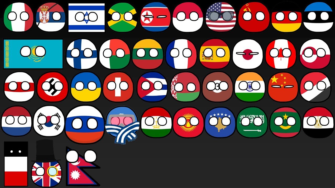 Countryballs Eyes | Humourge