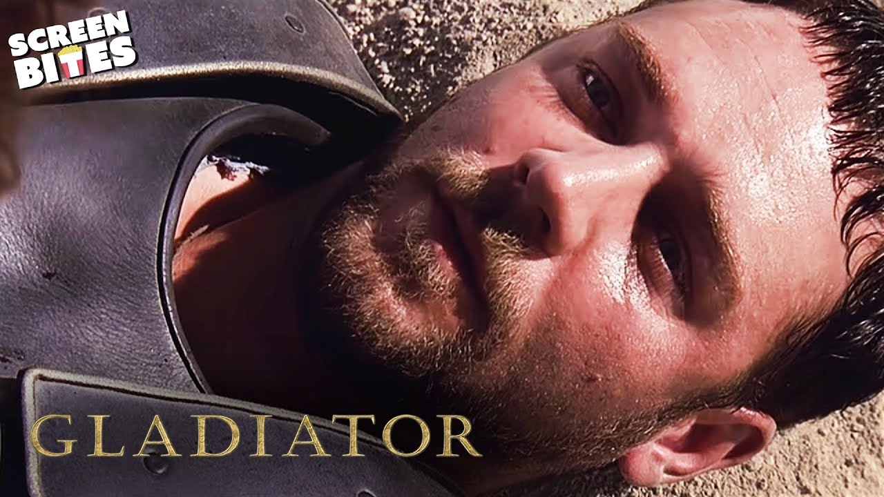 The Death of Maximus (Final Scene) | Gladiator (2000) | Screen Bites ...