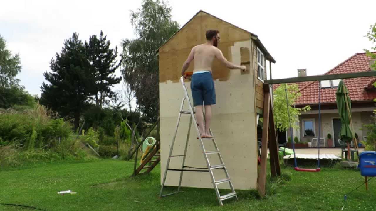 Building A Childrens Climbing Wall YouTube