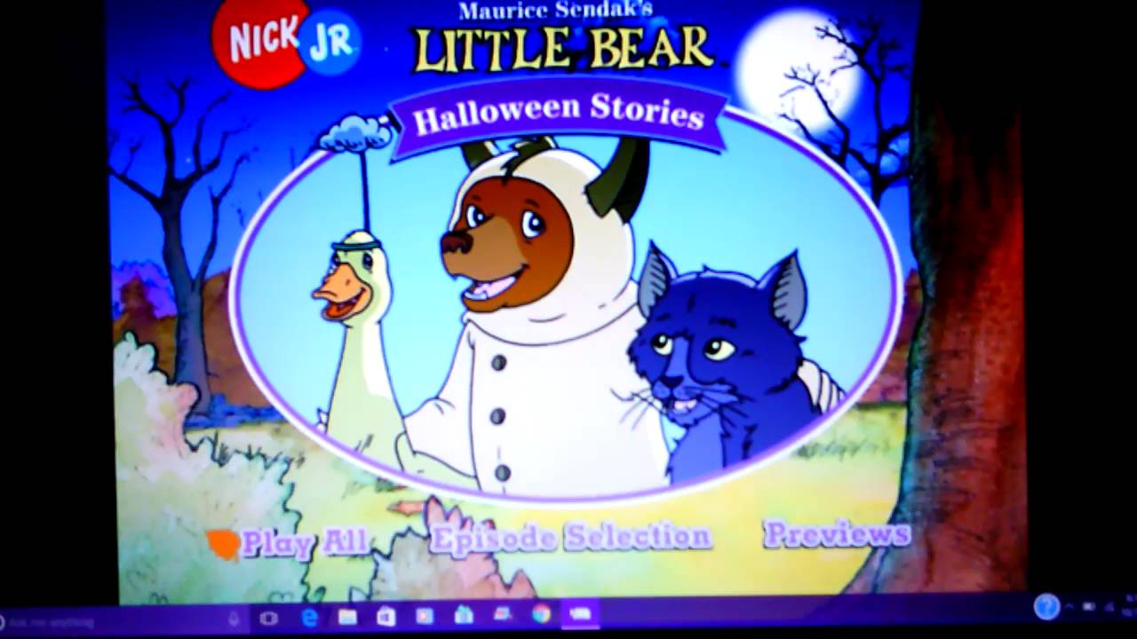 Nick Jr Little Bear Cartoon