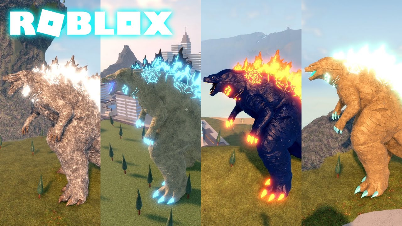 Roblox Kaiju Universe Upcoming New Models Godzilla Ghidorah Kong ...