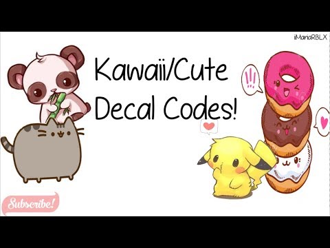 Kawaii Decal Ids For Roblox - Como Tener Robux Gratis En Los Juegos