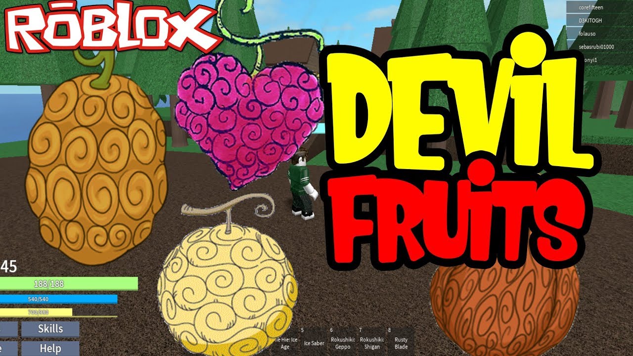 One Piece Legendary Roblox Devil Fruits | My XXX Hot Girl