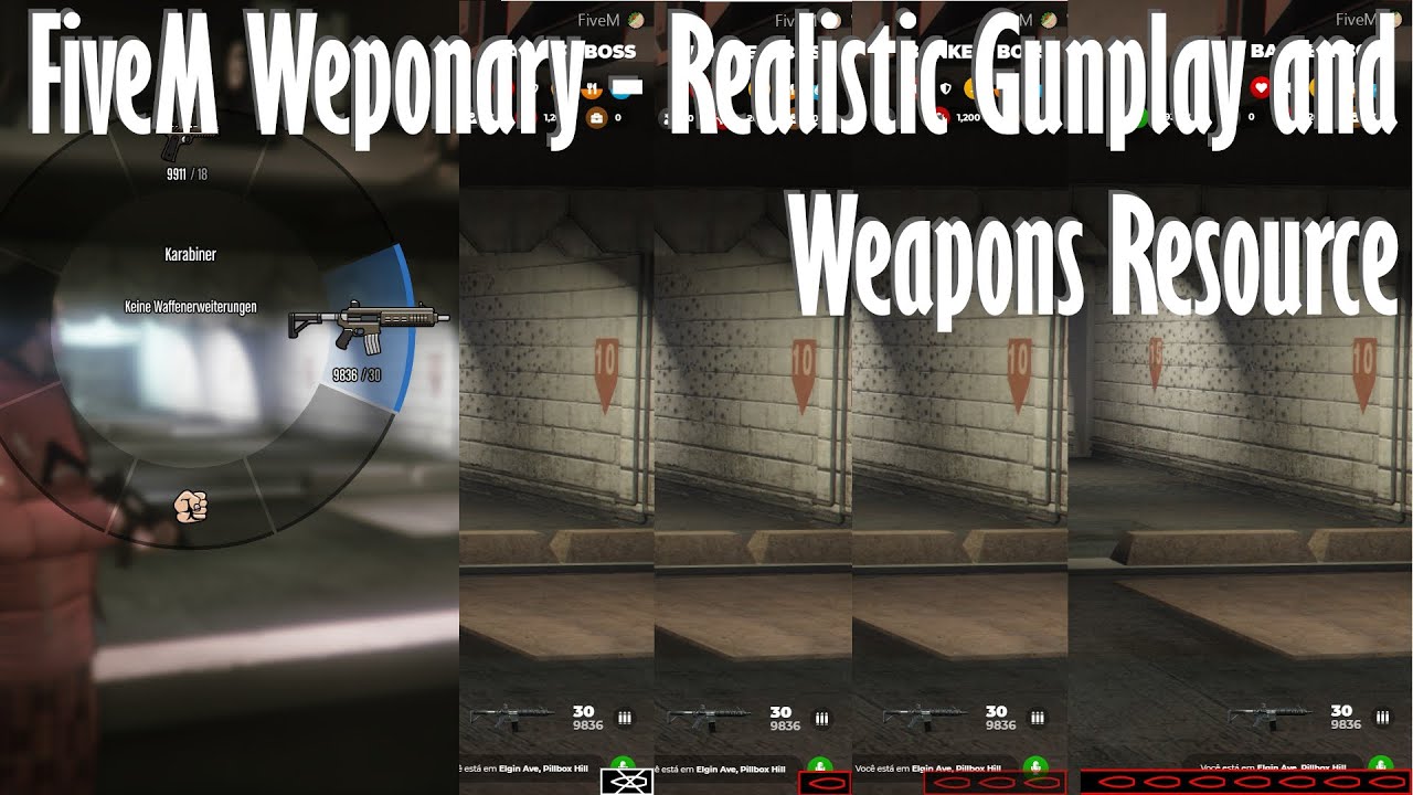 Gta V Fivem Weponary Realistic Gunplay And Weapons Resource | My XXX ...