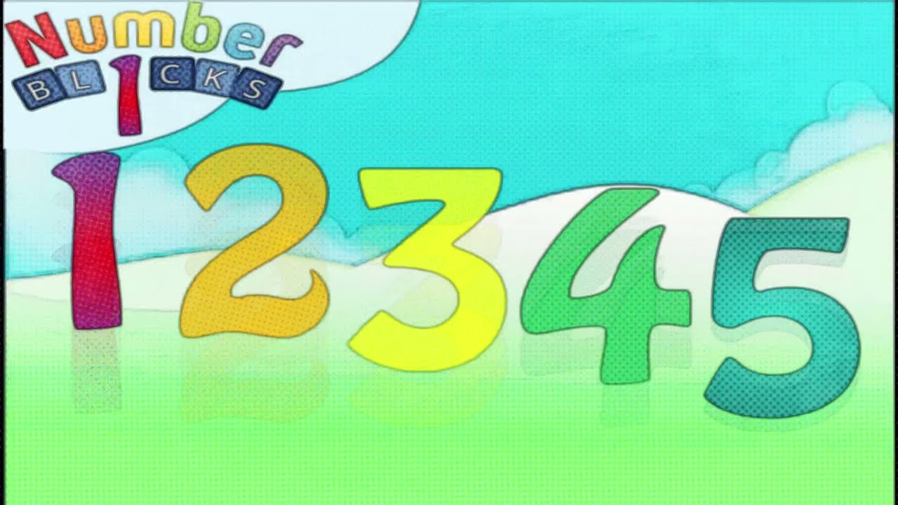 NumberBlocks Font