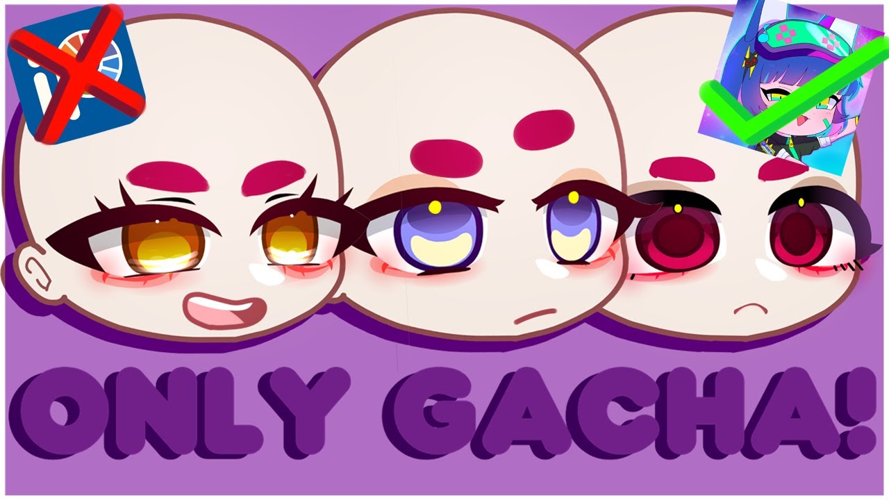 Gacha Eye Ideas