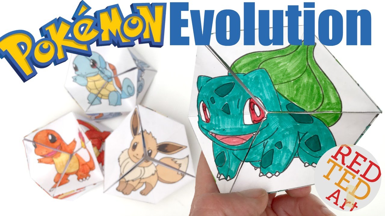 Print Pokemon Evolution Chart