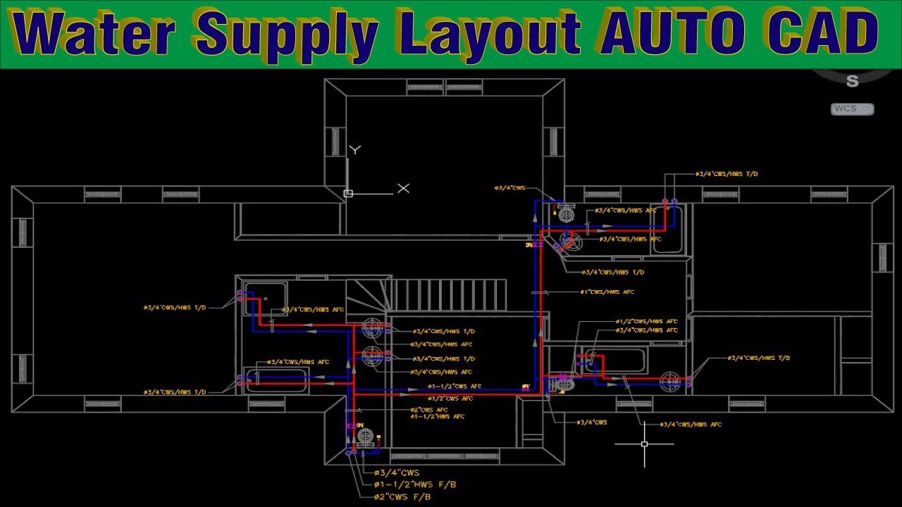 Discover 144+ plumbing drawing in autocad latest - seven.edu.vn