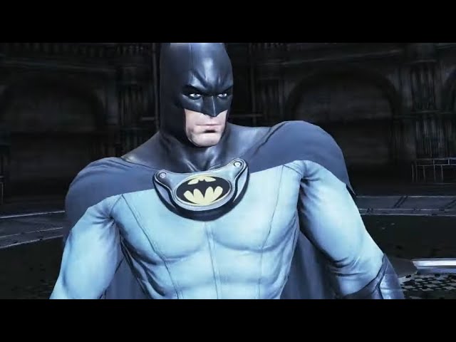 Batman: Return to Arkham - Arkham City Earth One Batman Suit Gameplay -  YouTube