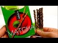 POCKY GREEN TEA Matcha Chocolate CRUNCH Sticks Japanese Candy by Glico Japan